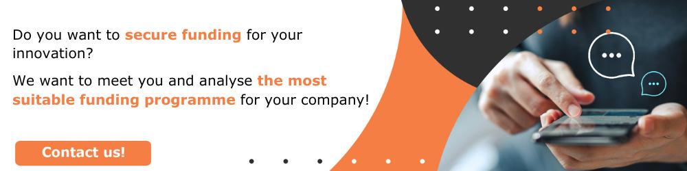 Do you want to secure funding for your innovation? Contact Evolution.