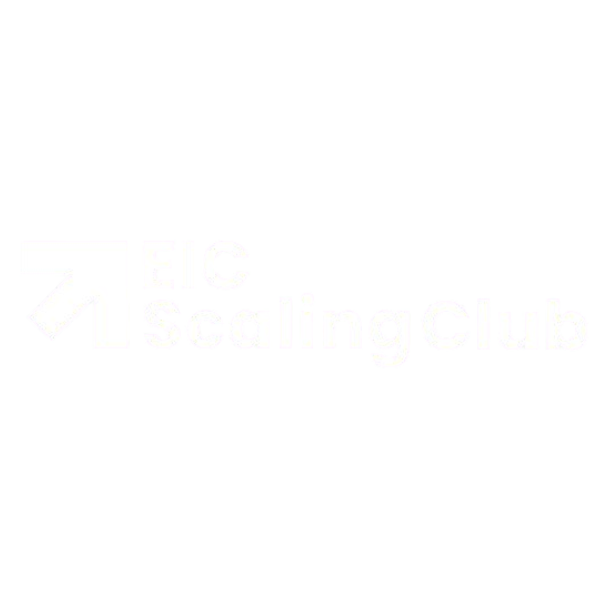 eic scaling club white logo