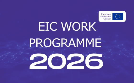 EIC WORK PROGRAMME 2026