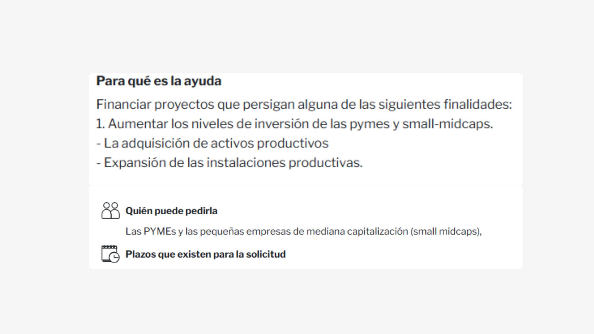2026 Evolution Buscador de Ayudas I+D+i