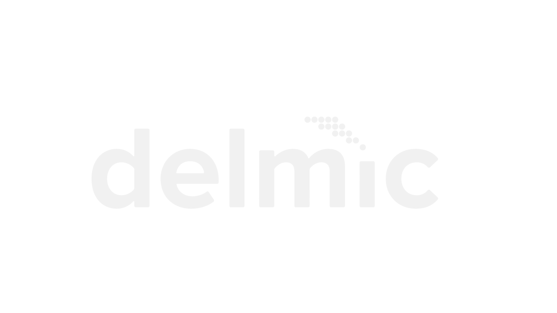 Delmic logo white