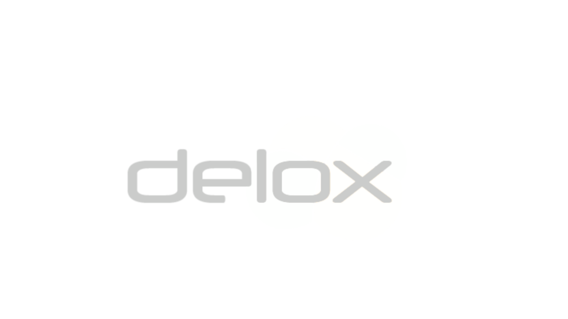 Delox Logo white