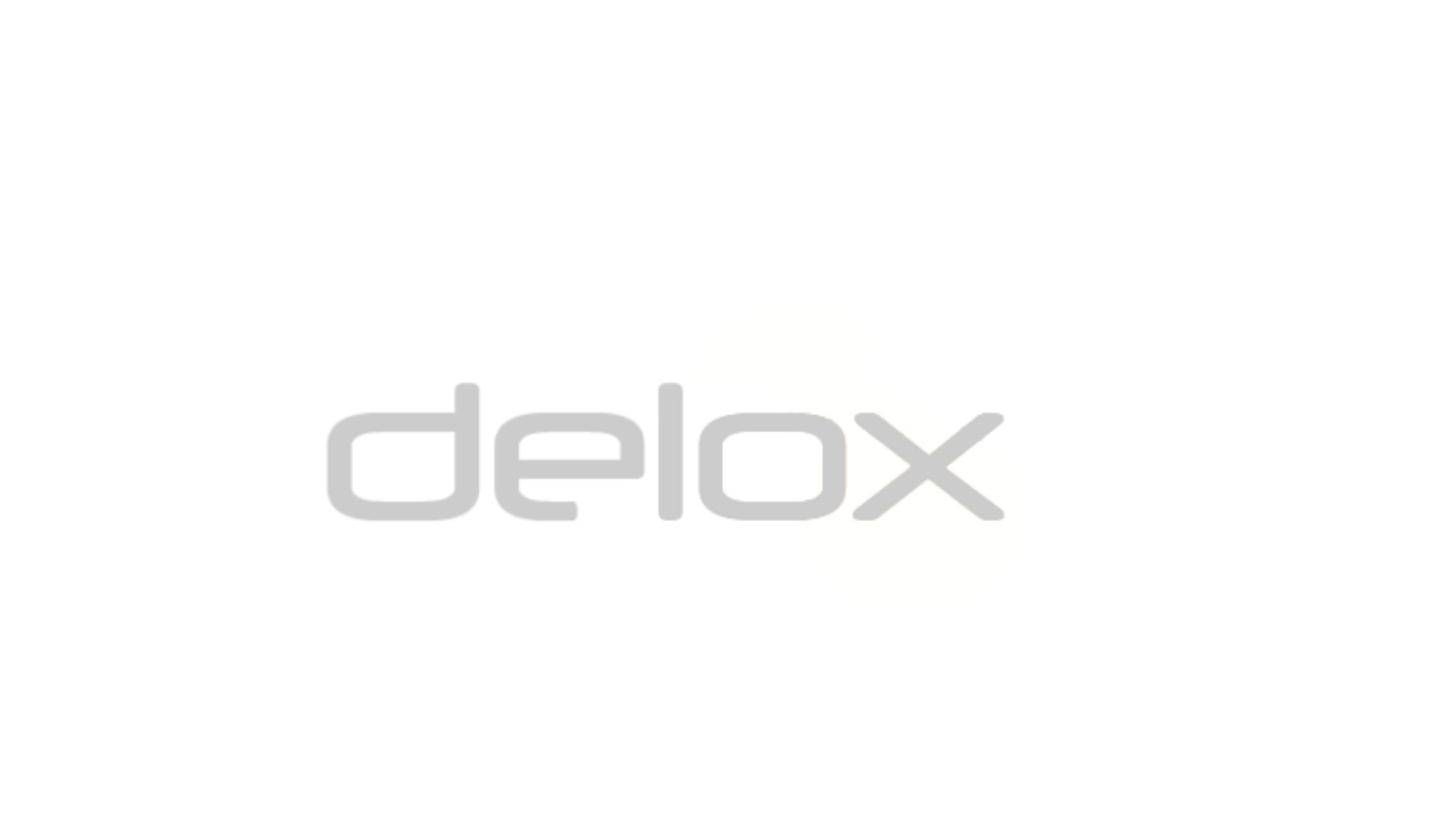 Delox Logo white