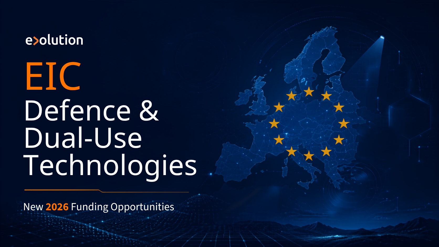 EIC Defence & Dual-Use Technologies New 2026 Funding Opportunities Cover Image